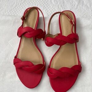 Talbots Bold Red Women's Sandals